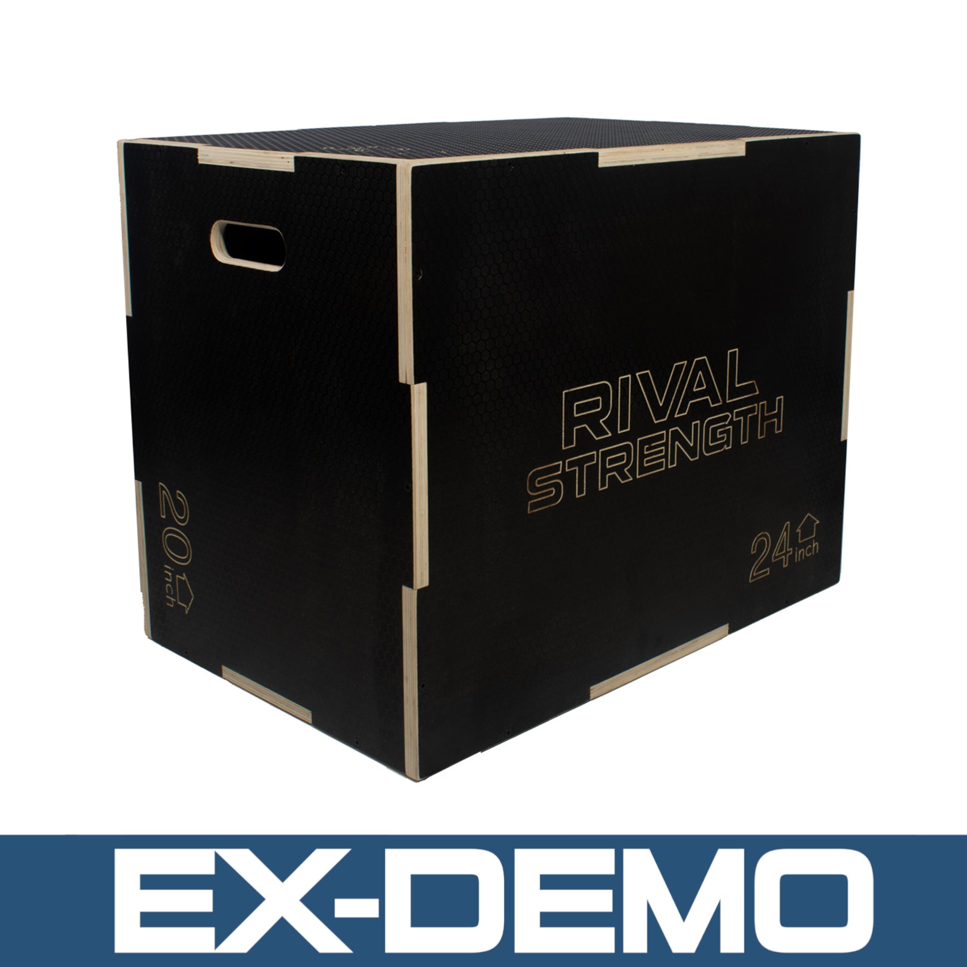 EX-DEMO | Rival Anti-Slip Plyo Jump Box 3-in-1 - 30" x 24" x 20"
