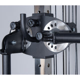 Rival Wall Mounted or Freestanding Adjustable Free Arm Functional Trainer Pulley System - 105KG Weight Stack