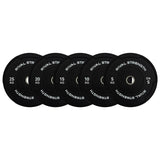 Rival Olympic Black Bumper Plates 2.0