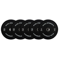 Rival Olympic Black Bumper Plates 2.0