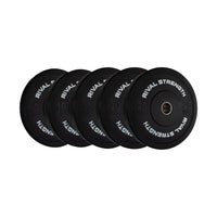 Rival Olympic Black Bumper Plates