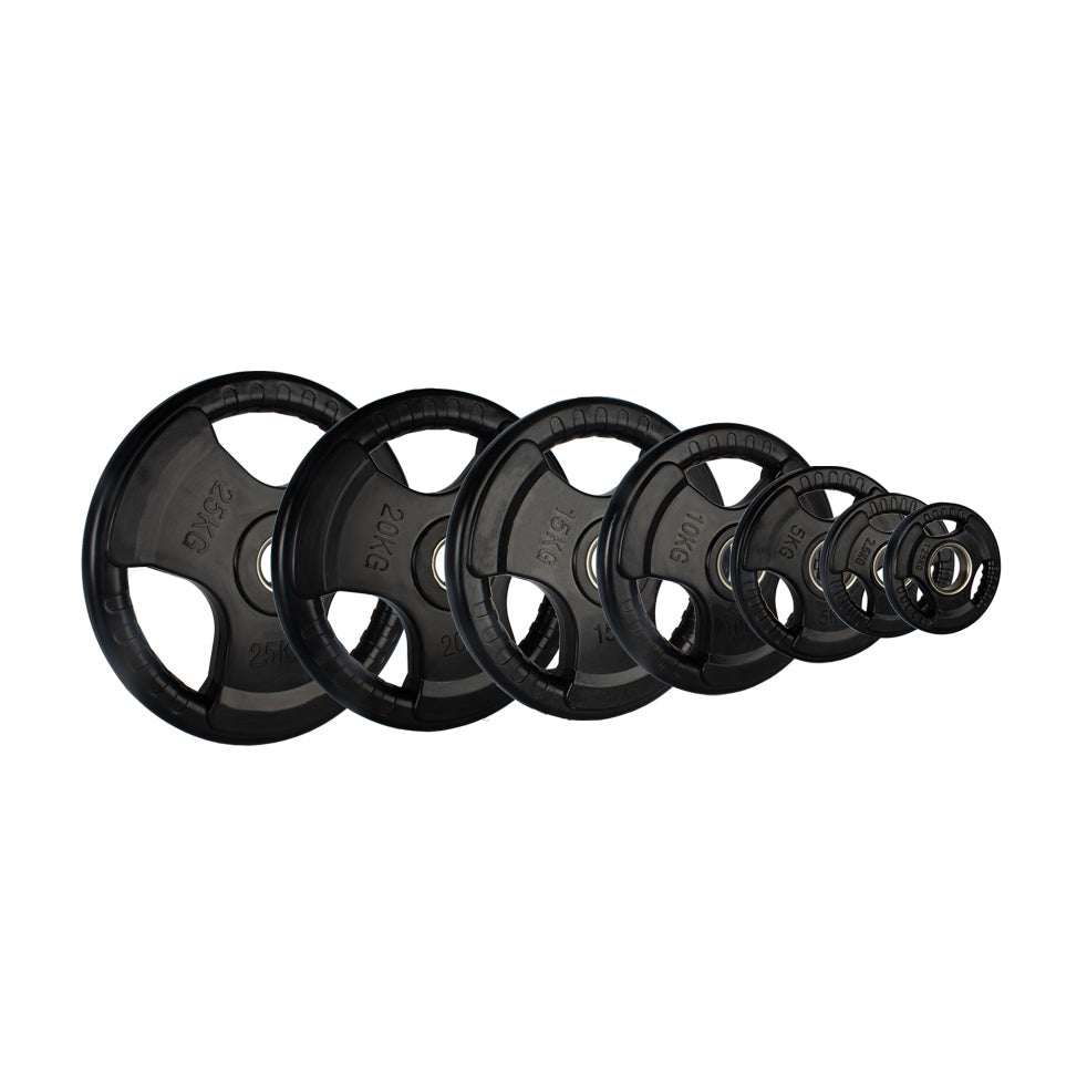 Olympic Rubber Tri-Grip Plates