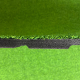 Rival Green Astro Turf Interlocking Rubber Gym Flooring with Connectors (1m x 1m) (22mm)