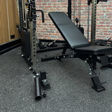 Rival Grey Fleck Premium Interlocking Rubber Gym Flooring with Connectors (1m x 1m) (20mm)
