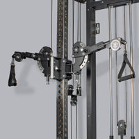 Rival S-Series Wall Mounted Slimline Adjustable Free Arm Functional Trainer Pulley System