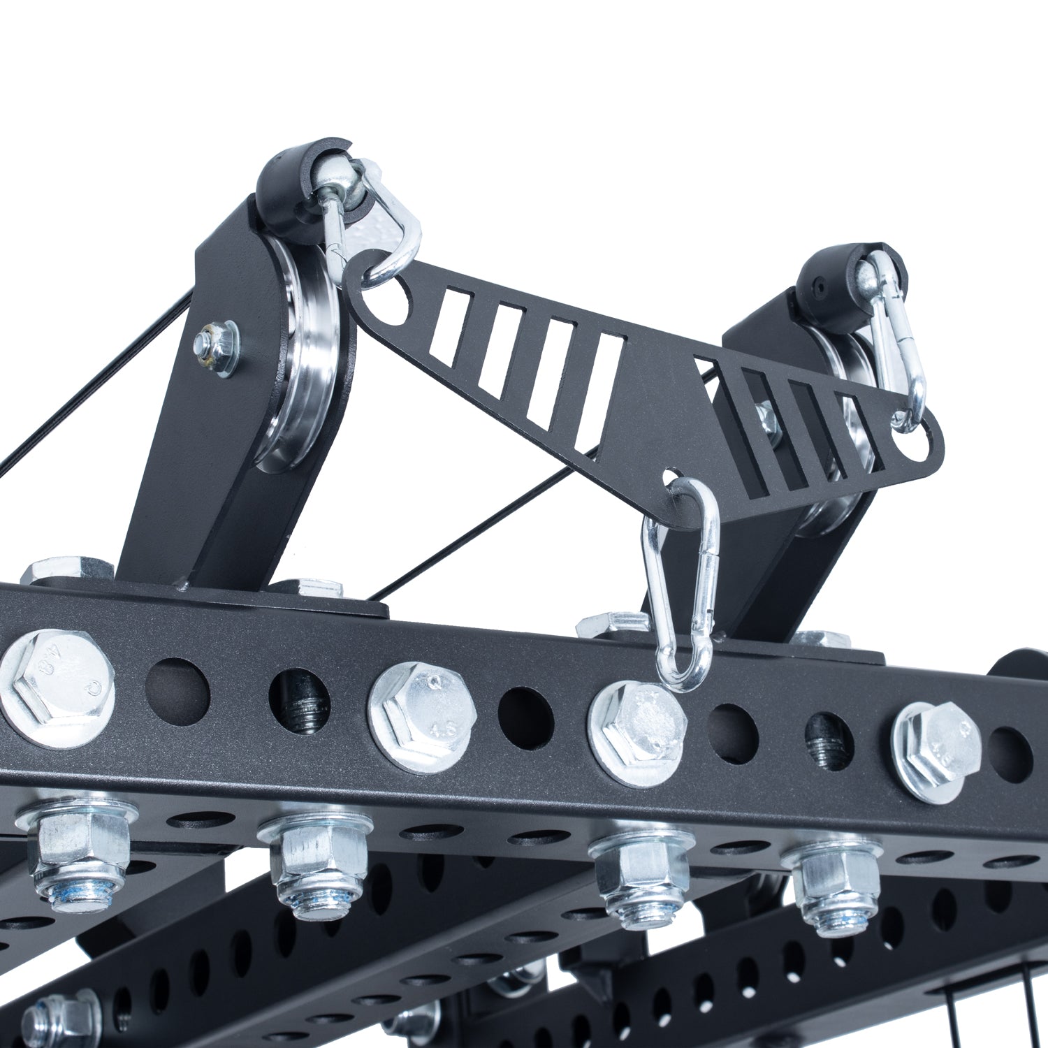 S-3 Series Power Rack With Dual Action Pulley and High and Low Cable System (75x75mm)