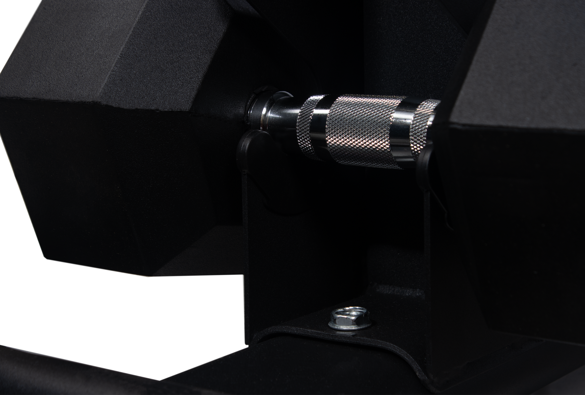 Rival Front-Facing 10 pair Commercial Vertical Hex Dumbbell Storage Rack
