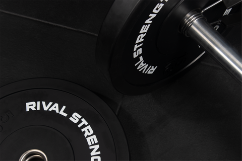 Rival Olympic Black Bumper Plates