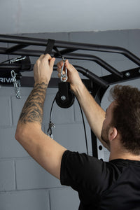Cable Pulley Systems with Tricep Rope