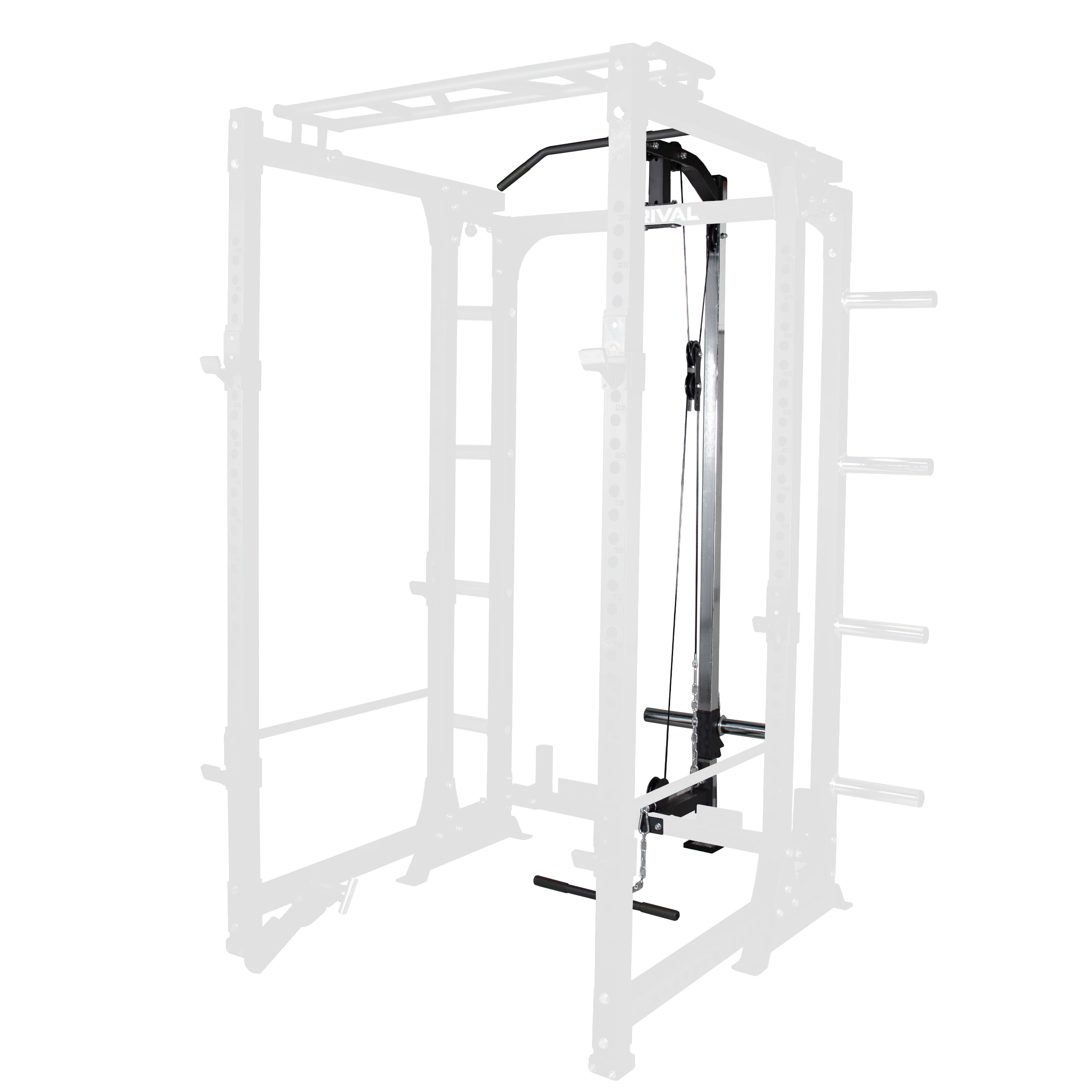 Rival J-1 Series Folding Power Rack Cable System Attachment (60x60mm ...