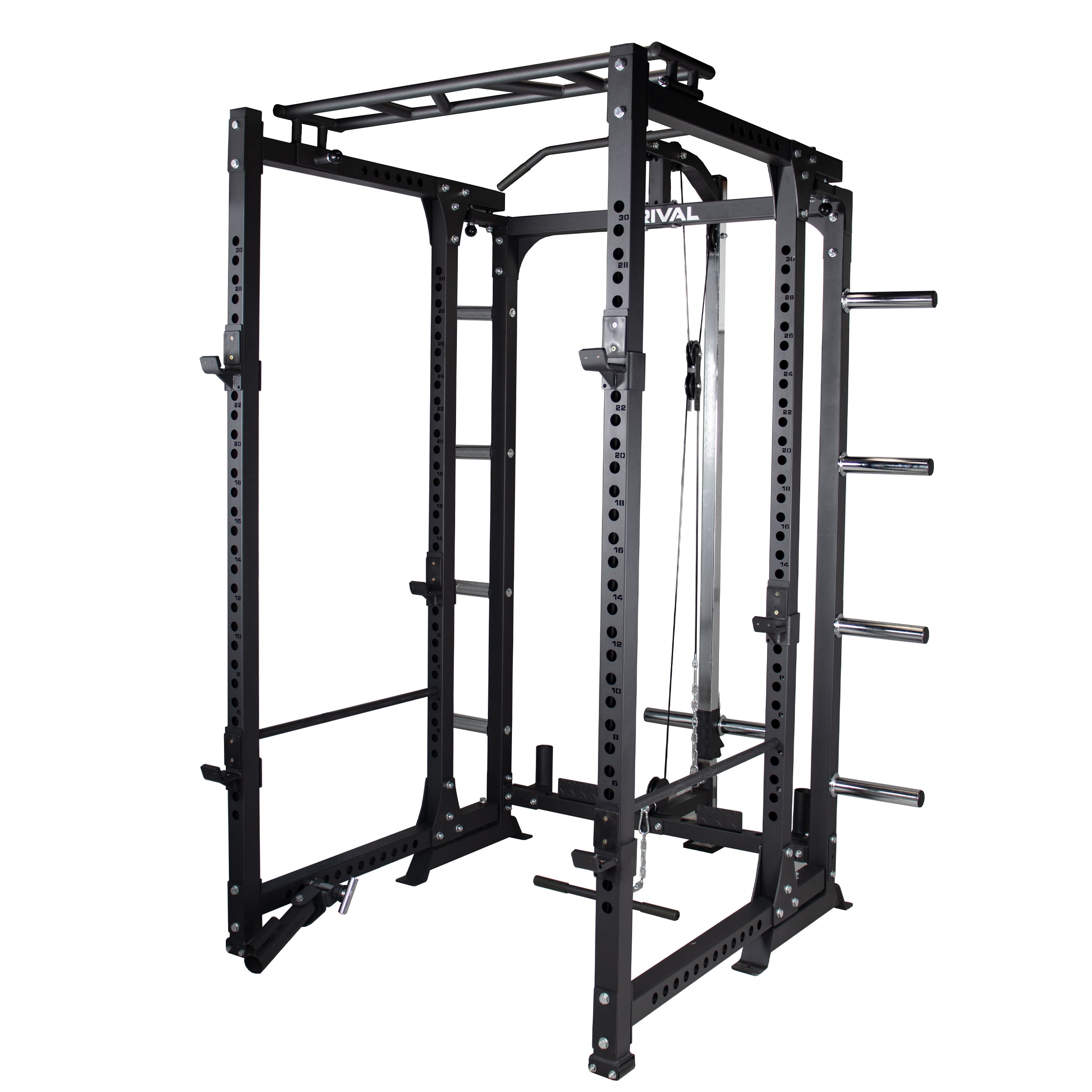 Rival J-1 Series Folding Power Rack With Optional Cable System – Rival ...