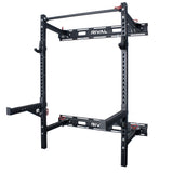 Rival J-2 Series Folding Wall Mount Rack