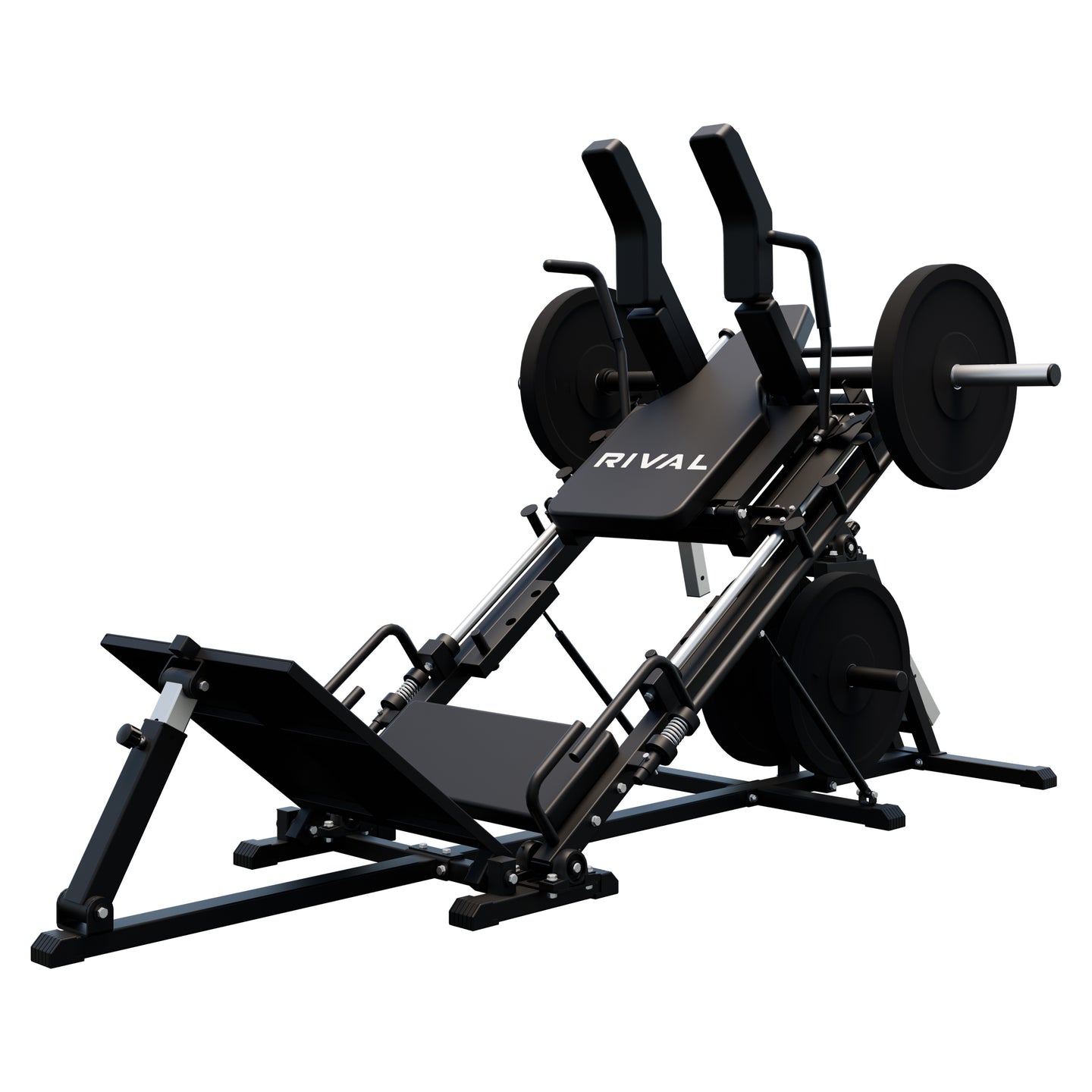 Rival Adjustable Leg Press & Hack Squat (30-to-60 Degree Incline)
