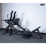 Rival Adjustable Leg Press & Hack Squat (30-to-60 Degree Incline)