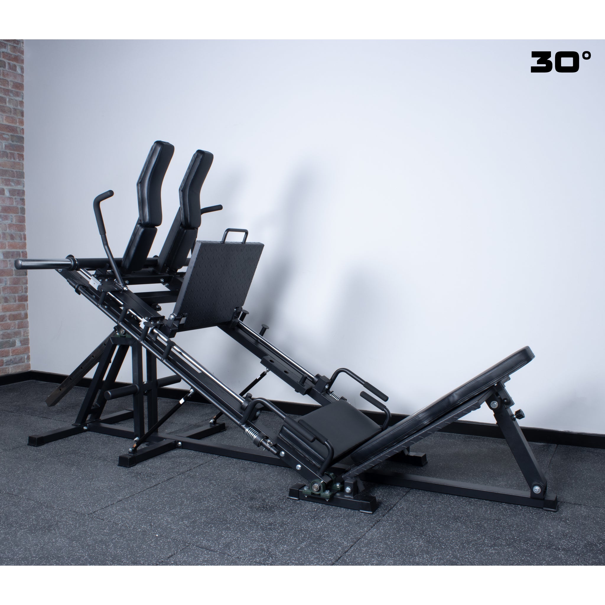 Rival Adjustable Leg Press & Hack Squat (30-to-60 Degree Incline)