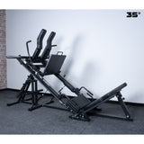 Rival Adjustable Leg Press & Hack Squat (30-to-60 Degree Incline)