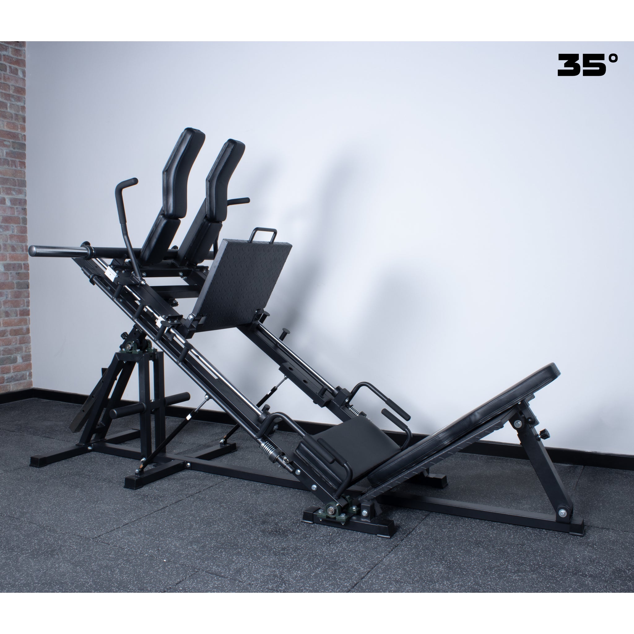 Rival Adjustable Leg Press & Hack Squat (30-to-60 Degree Incline)