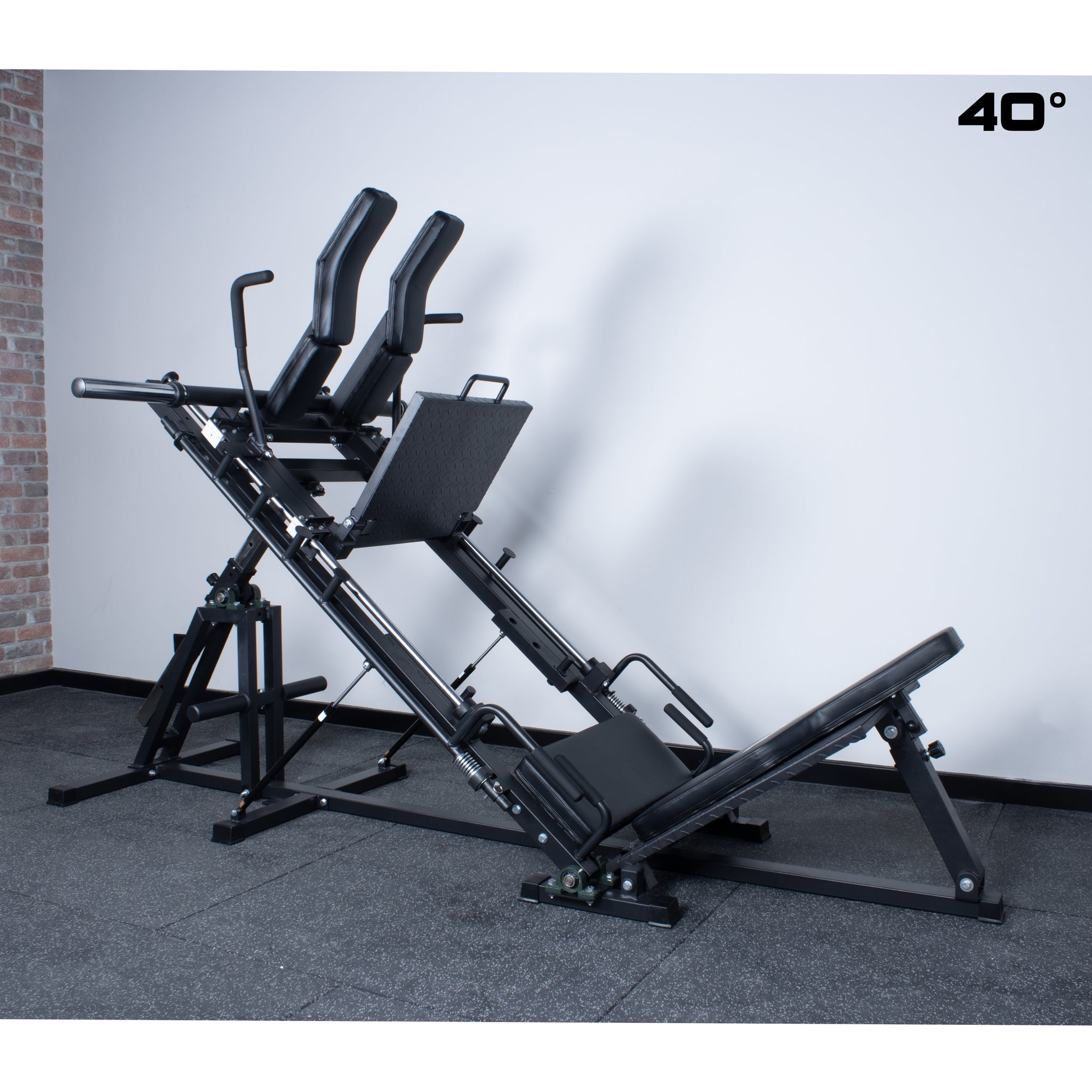 Rival Adjustable Leg Press & Hack Squat (30-to-60 Degree Incline)