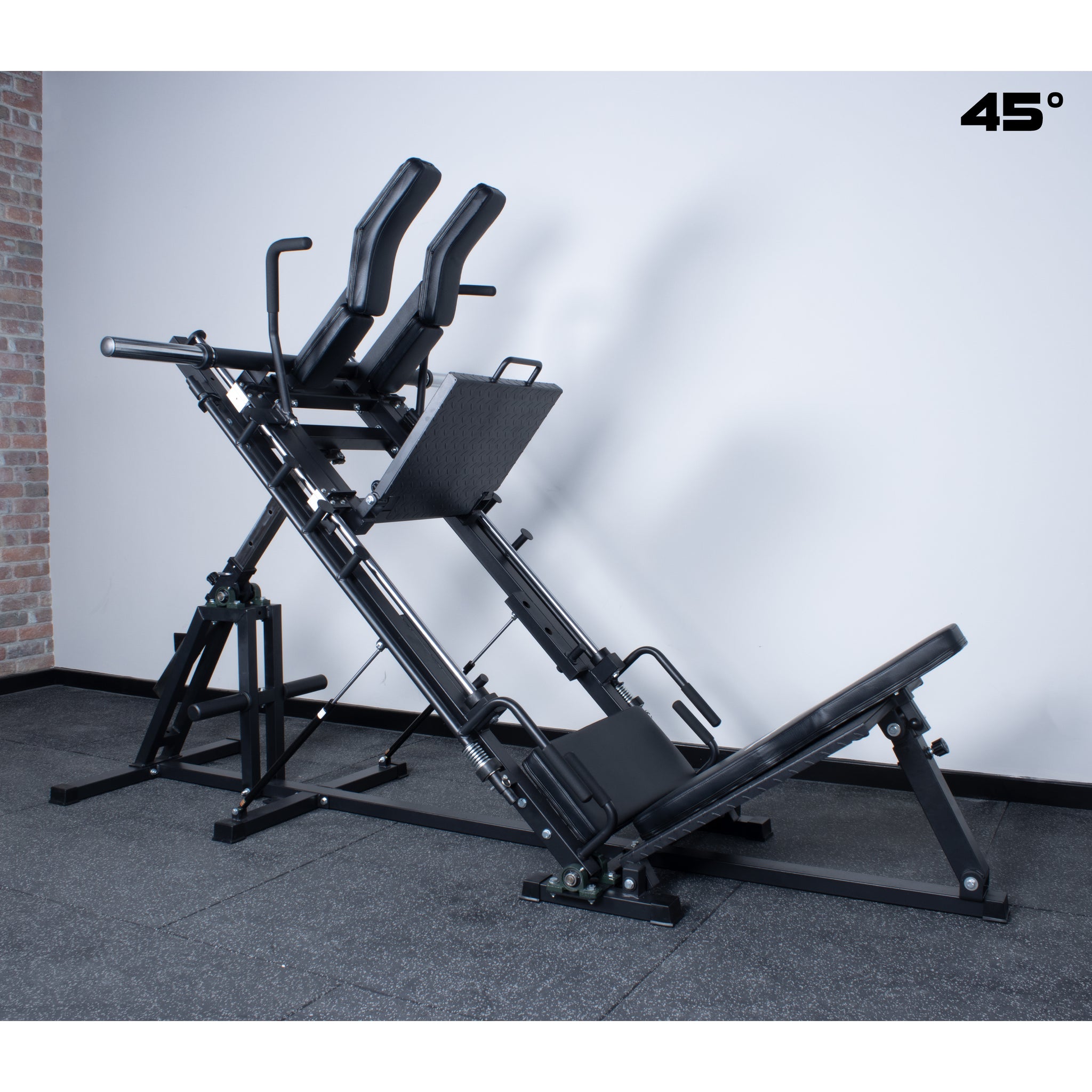 Rival Adjustable Leg Press & Hack Squat (30-to-60 Degree Incline)