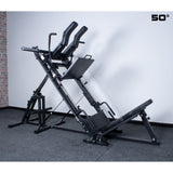 Rival Adjustable Leg Press & Hack Squat (30-to-60 Degree Incline)