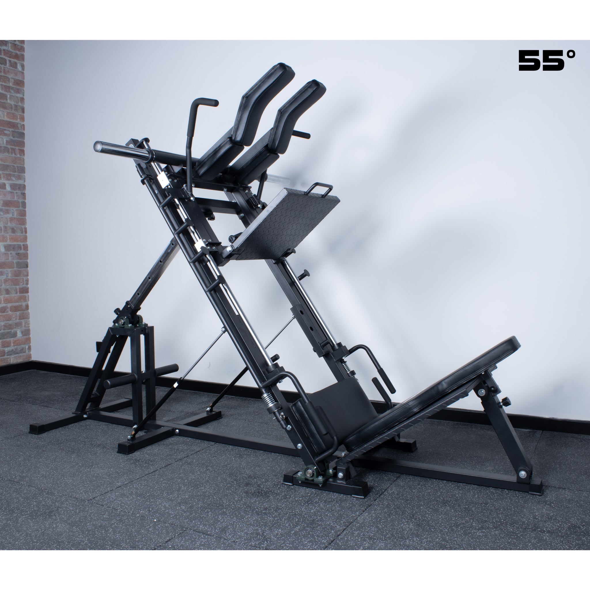 Rival Adjustable Leg Press & Hack Squat (30-to-60 Degree Incline)
