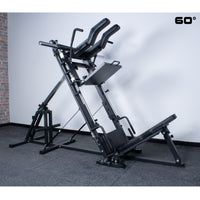 Rival Adjustable Leg Press & Hack Squat (30-to-60 Degree Incline)