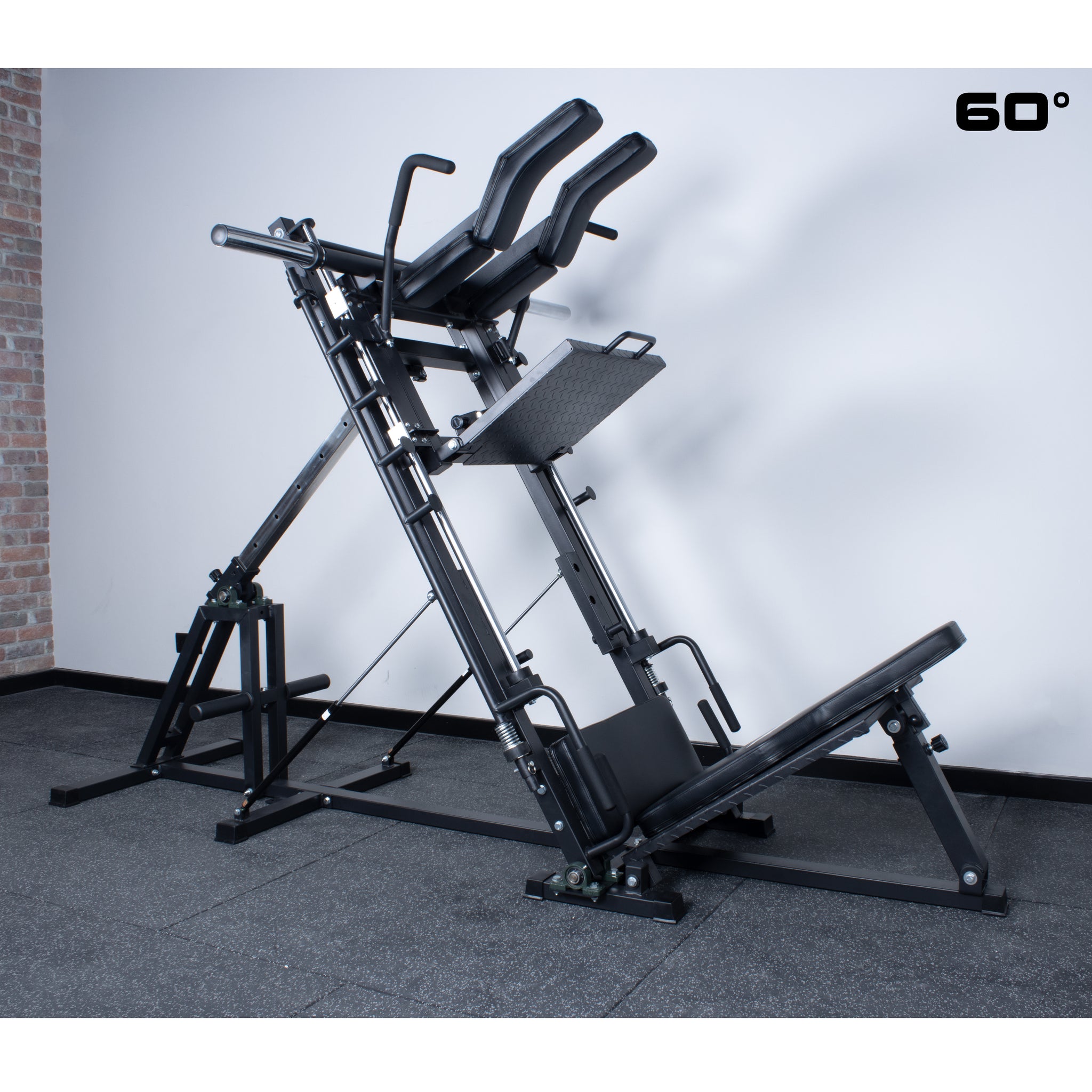 Rival Adjustable Leg Press & Hack Squat (30-to-60 Degree Incline)