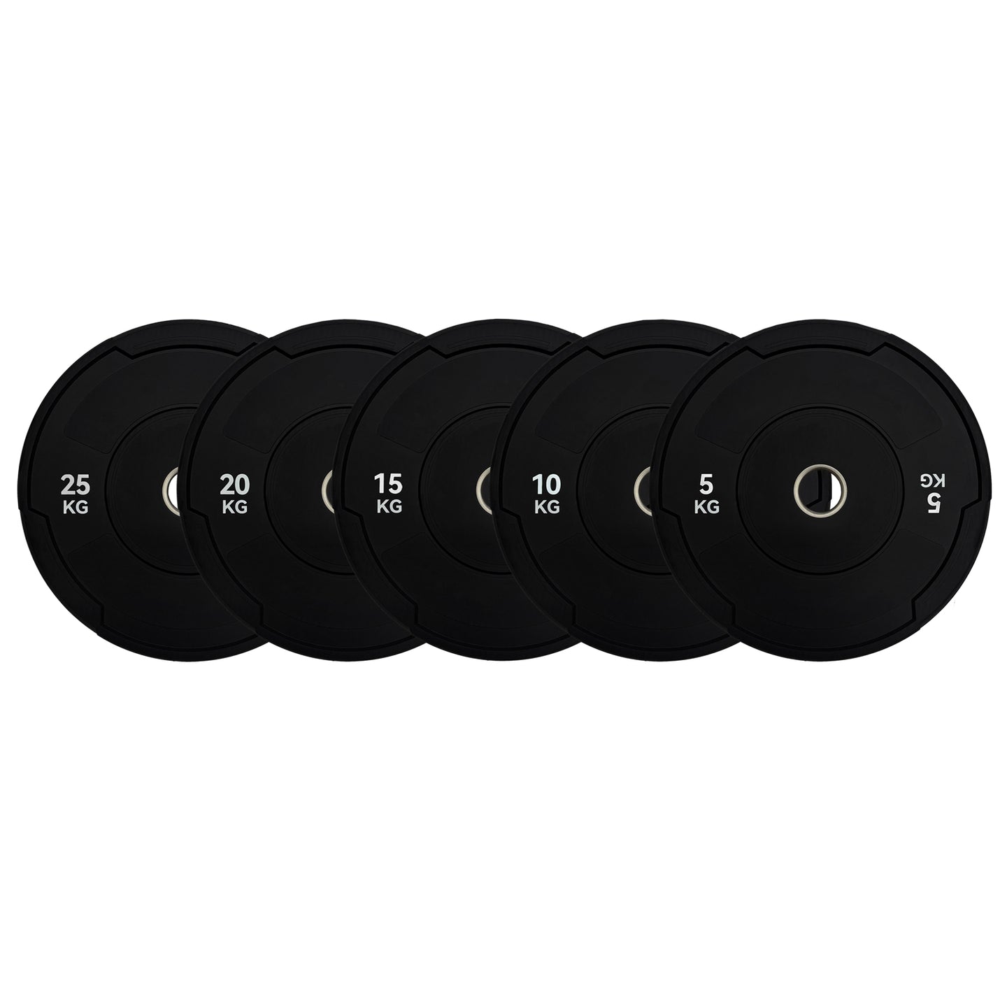 Monochrome Olympic Black Bumper Plates 2.0