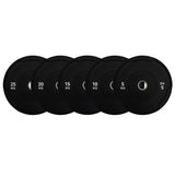 Monochrome Olympic Black Bumper Plates 2.0
