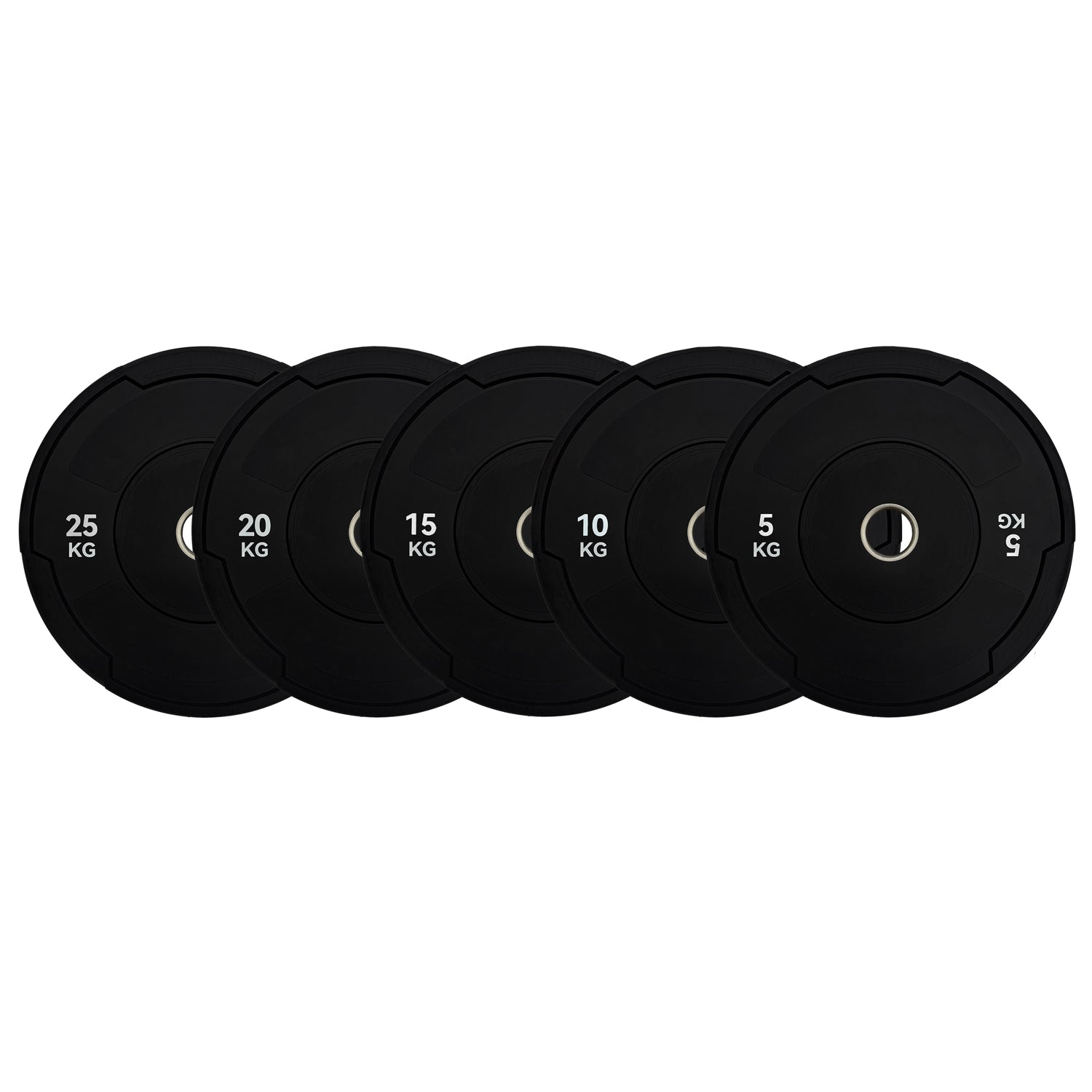 Monochrome Olympic Black Bumper Plates 2.0