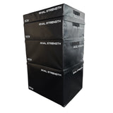 Rival Stackable Soft Plyo Jump Box Set
