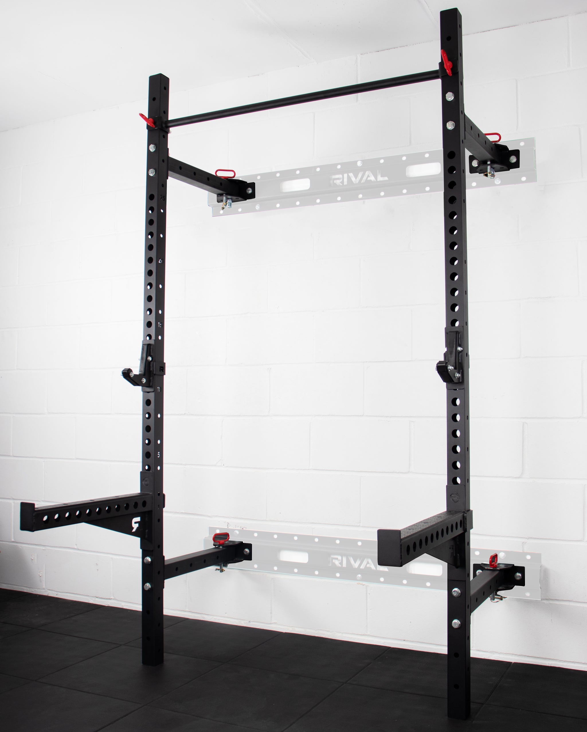 END OF LINE | Rival J-2 Series Folding Wall Mount Rack V1.0 - 2310mm Tall