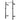 Rival J-2 Series Narrow Folding Wall Mount Rack (1m/920mm Wide)