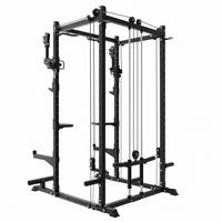 Rival Omni-Series Power Rack with Dual Free Arm Cable System