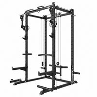 Rival Omni-Series Power Rack with Dual Free Arm Cable System