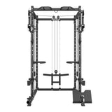 Rival Omni-Series Power Rack with Dual Free Arm Plate Loaded Pulley System