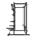 Rival Omni-Series Power Rack with Dual Free Arm Plate Loaded Pulley System