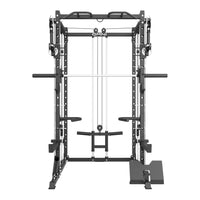 Rival Omni-Series Power Rack with Dual Free Arm Plate Loaded Pulley System