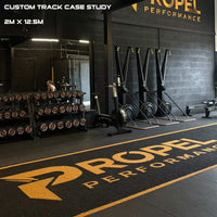 Rival Sprint & Sled Astro Tracks with Full Markings (1m x 10m)