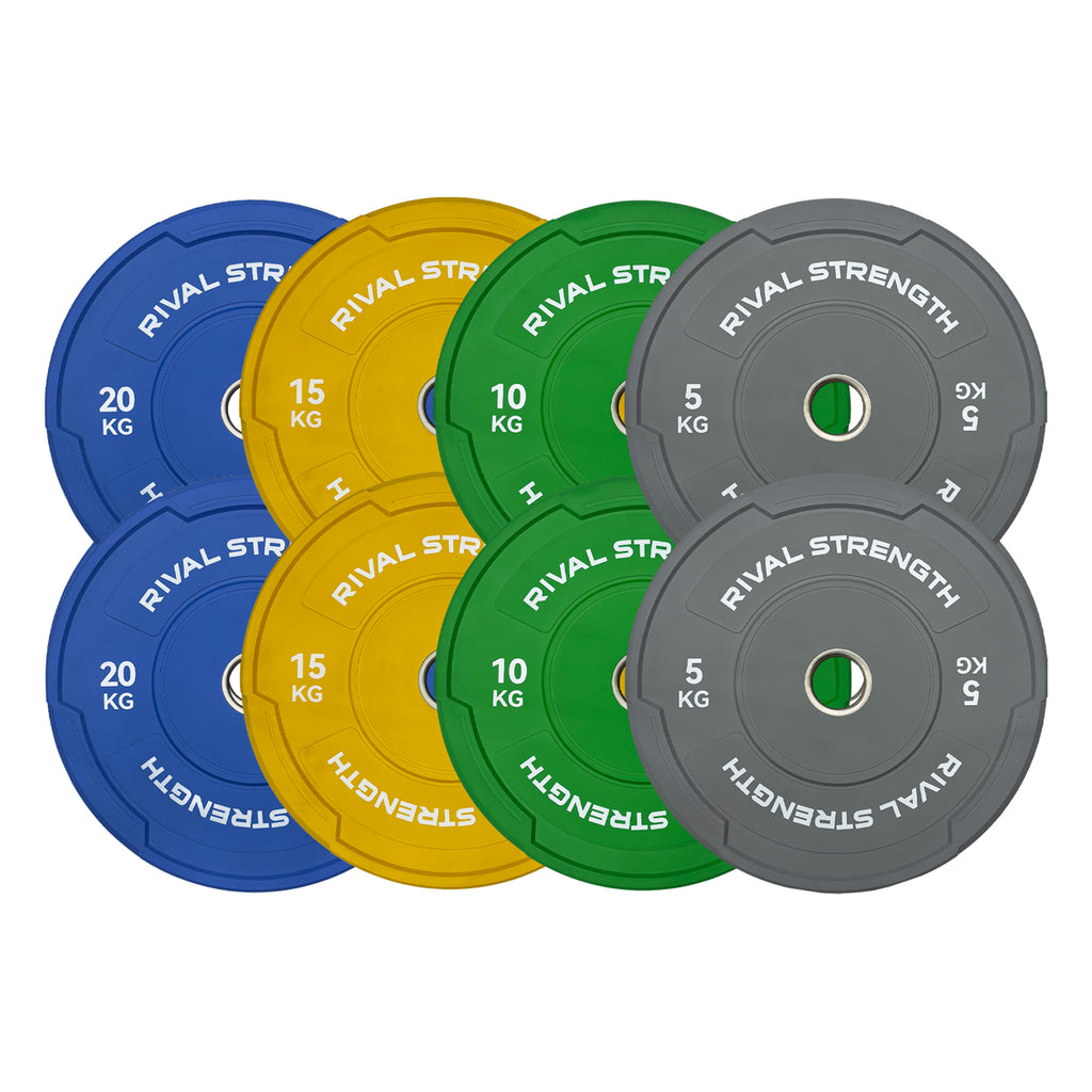 Rival Olympic Colour Bumper Plates 2.0 – Rival Strength