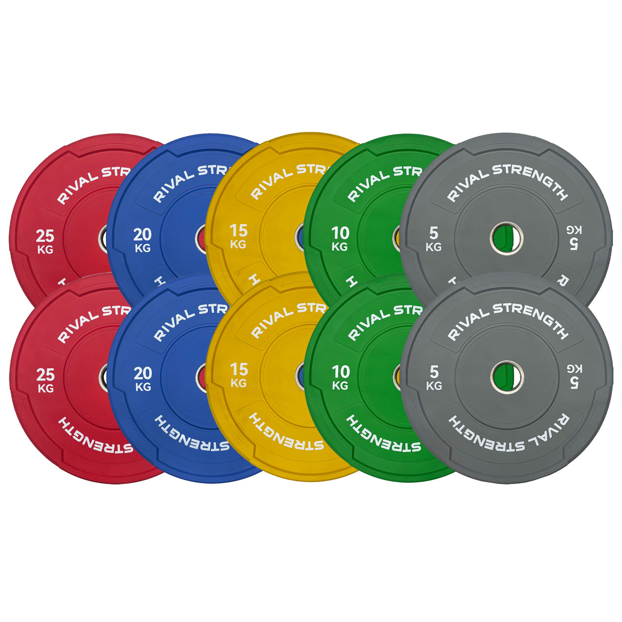 Rival Olympic Colour Bumper Plates 2.0