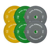Rival Olympic Colour Bumper Plates 2.0