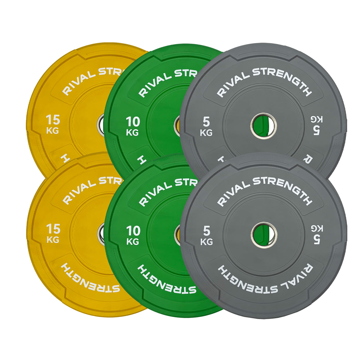 Rival Olympic Colour Bumper Plates 2.0