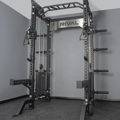 Rival S-2 Series Half Power Rack With Dual Adjustable Pulley