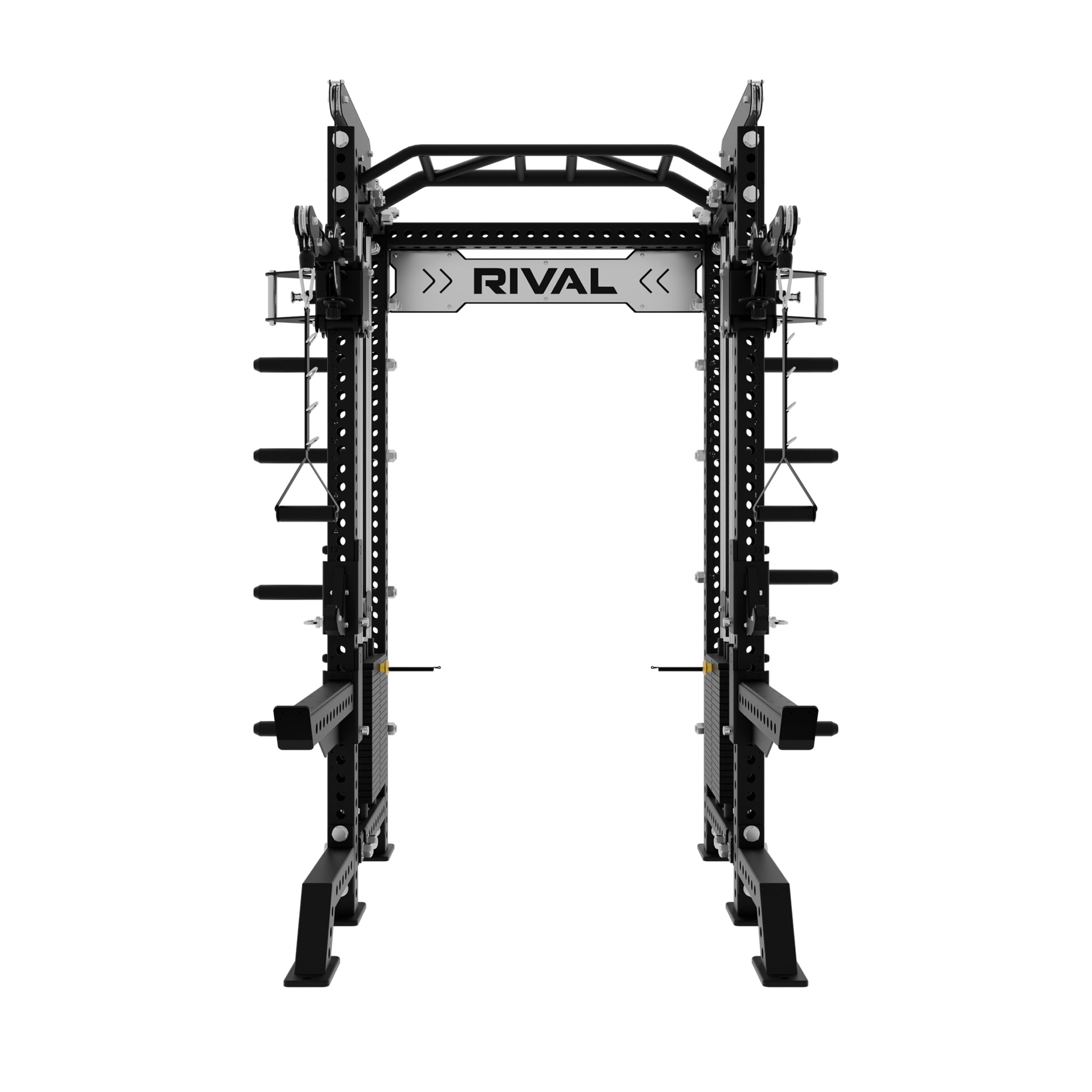 Rival S-3 Series Half Power Rack With Dual 105KG Weight Stack Cable Sy ...