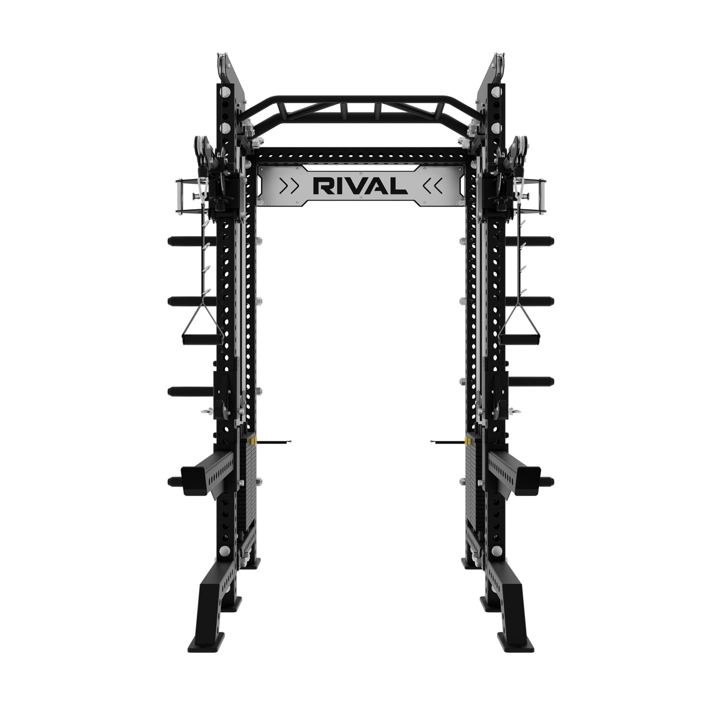 S-3 Series Half Power Rack With Dual 105KG Weight Stack Cable System (75x75mm)