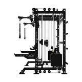 S-3 Series Power Rack With Dual Action Pulley and High and Low Cable System (75x75mm)