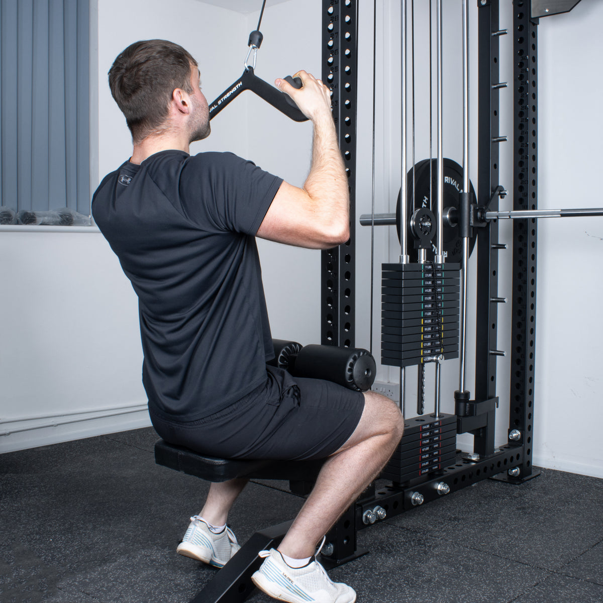Rival J-Series Lat Pulldown Seat Attachment (60x60mm)