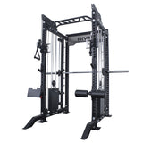 Rival S-2 Series Power Rack With Dual Adjustable Pulley and Smith Machine