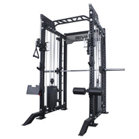 Rival S-2 Series Power Rack With Dual Adjustable Pulley and Smith Machine